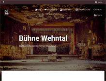 Tablet Screenshot of buehne-wehntal.ch